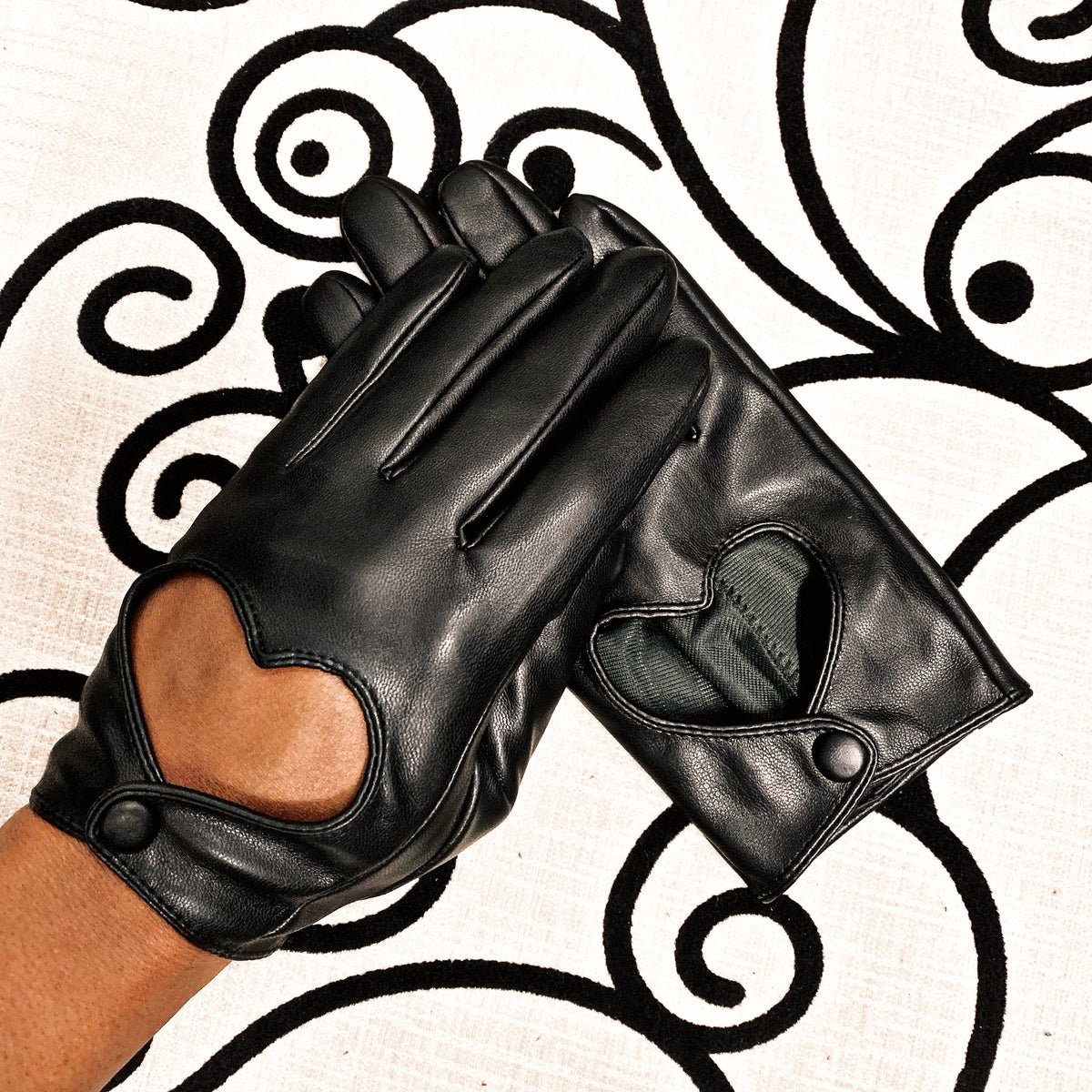 vivienne westwood leather glove Belt Buckle Gloves